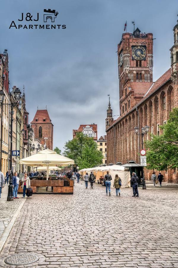 Stary Toruń J&J Apartments Szeroka 25 Apartament 1 מראה חיצוני תמונה